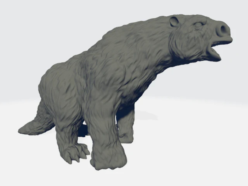 StoneAxe Miniatures - Megatherium #2