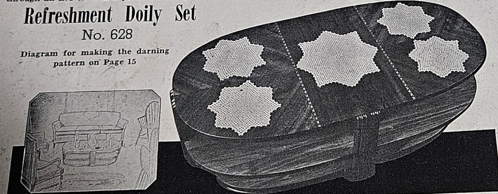 BEDSPREAD Tablecloth NOVELTY CROCHET PATTERNS LILY 102