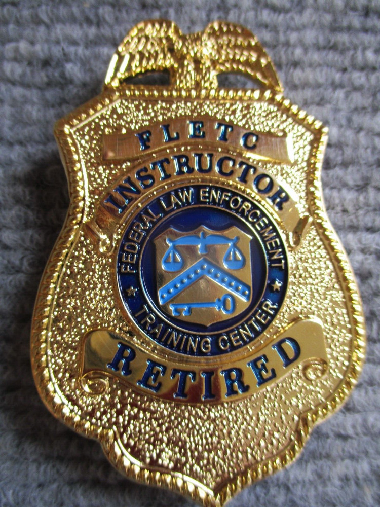 Federal Shield - Instructor Retired full size