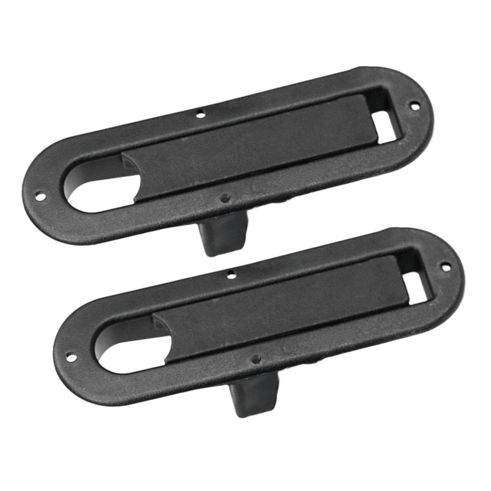 Billiard Game Rotating Table Snap for Pool Table 2pcs 17.7x5.2cm Plastic