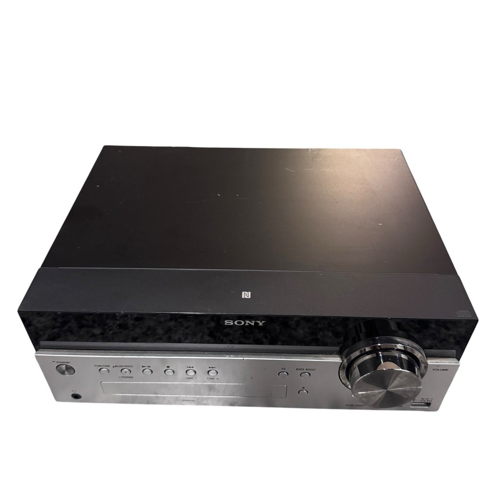 Sony CMT-SBT100 CD Receiver Bluetooth Audio System (No Remote) - TESTED & WORKS