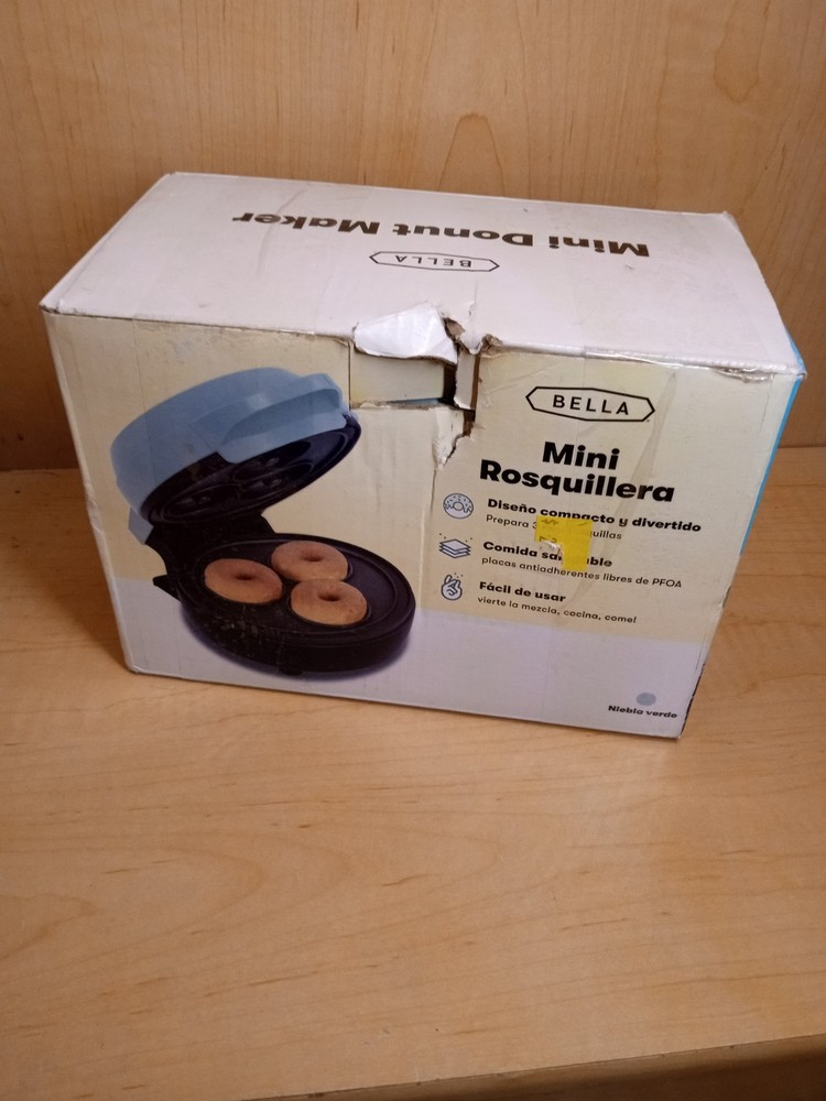 Bella Mini Donut Maker 2017 New In Box Never Used