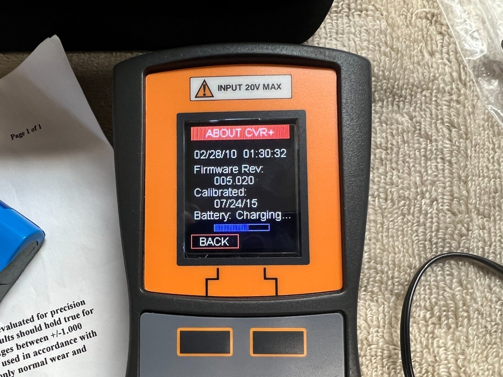 Alber Cell Voltage Recorder Plus - Handheld Cell Voltage Tester CVR+