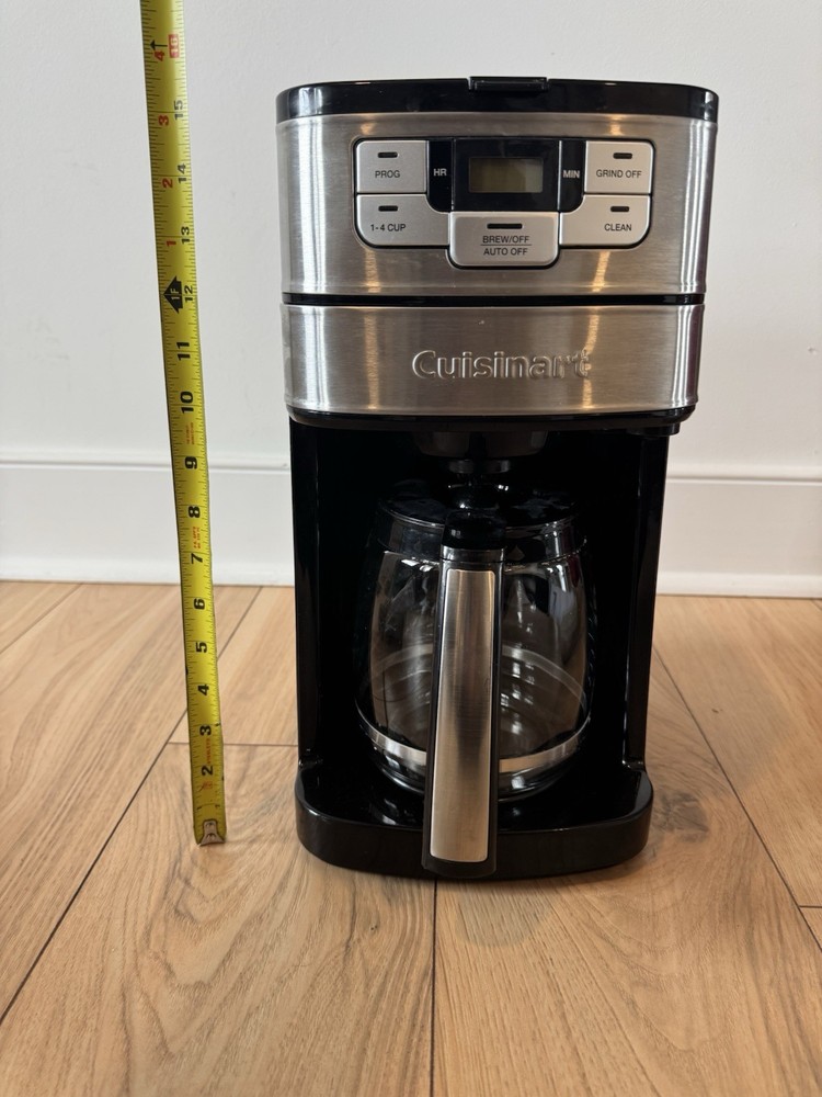 Cuisinart Automatic Grind & Brew 12-Cup Coffee Maker with Blade Grinder