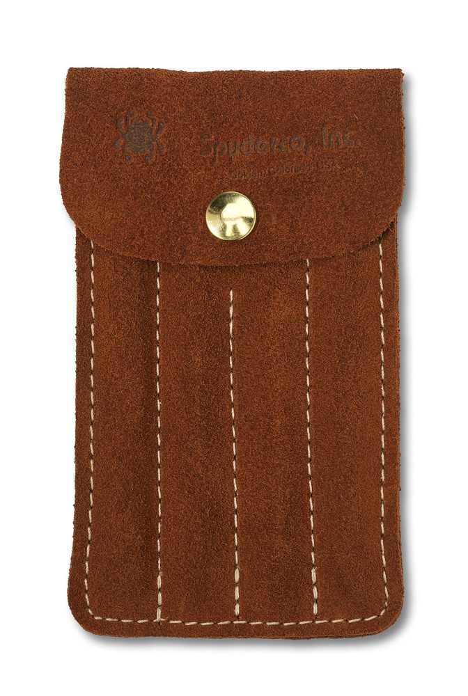 Spyderco Ceramic File Set 400F - 4 Piece - Suede Case