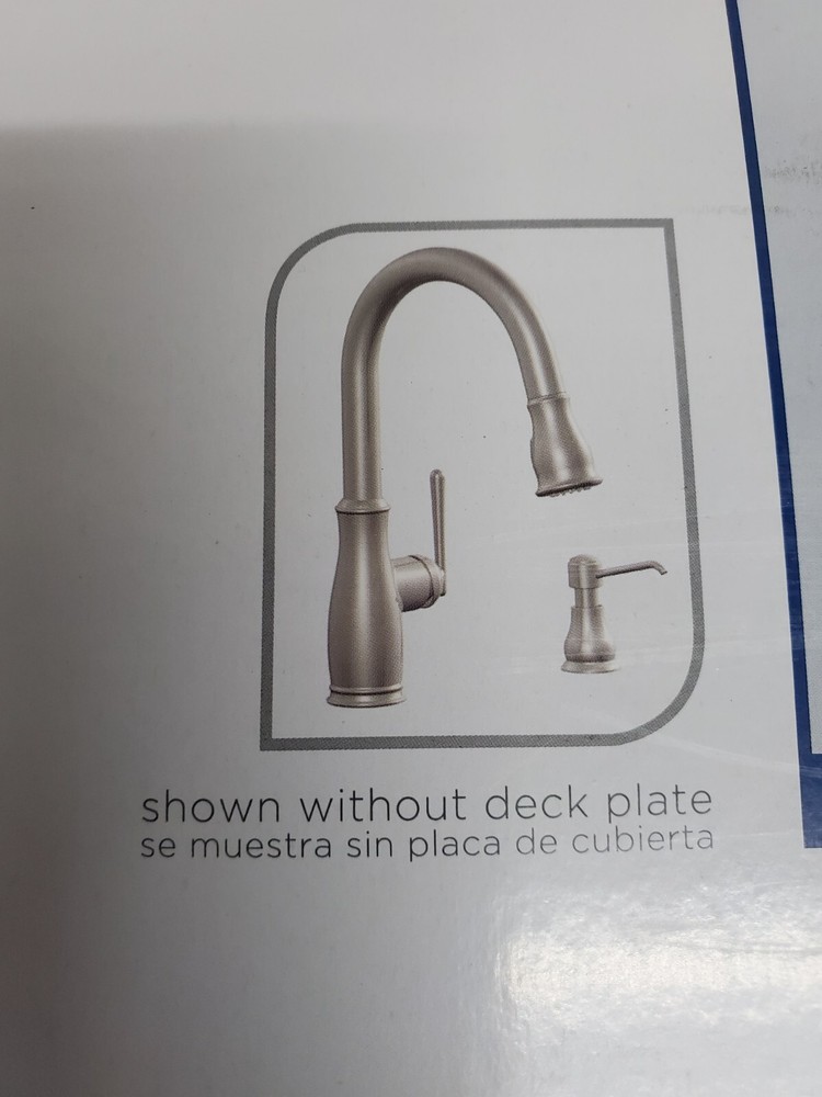 Glacier Bay Kagan Single-Handle Pull-Down Kitchen Faucet - Silver (‎FP1B4201SP)