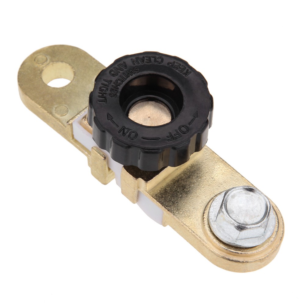 2PCS Side Mount Battery Terminal Switch Quick Cut Off Disconnect Safety Switch