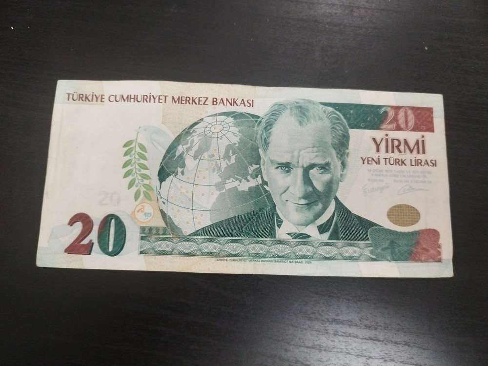 Turkey 20 Lira 2005