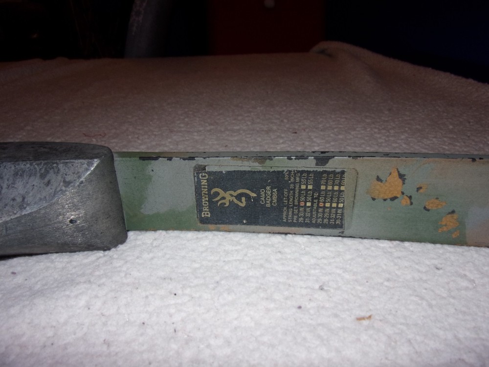 Browning Camo Badger Compound Bow