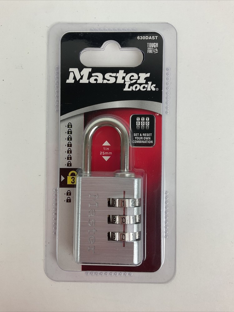Master Lock 630 DAST combination lock New