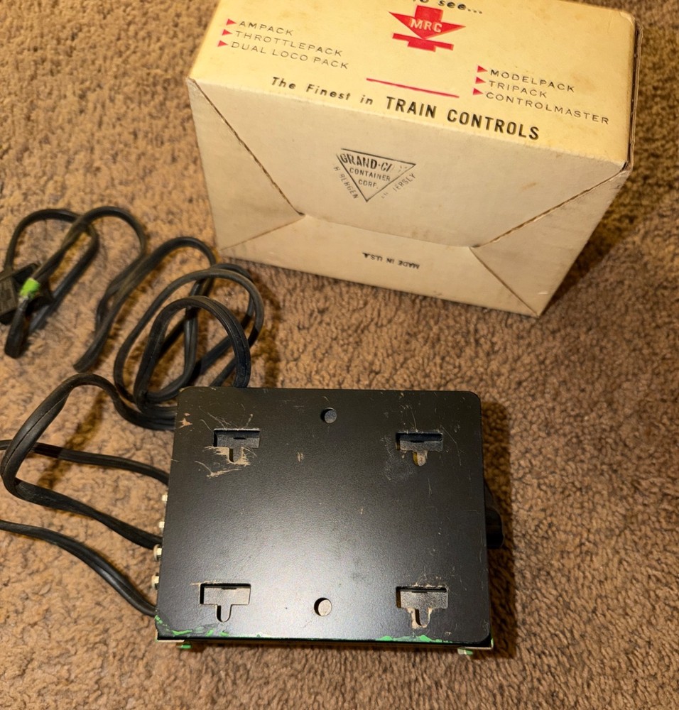 MRC Trainpack Model 100 Train Power Transformer HO Scale Speed Controller