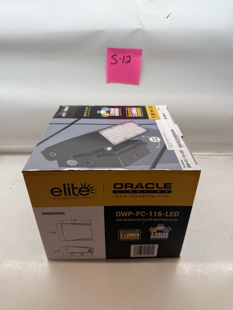 Oracle Lighting OWP-FC- 116 -LED Dimmable Multi-Volt Wall Pack