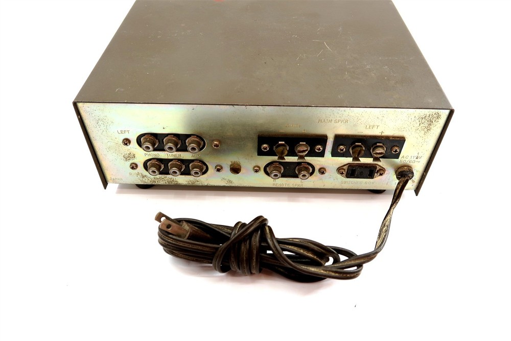 LAFAYETTE SOLID STATE STEREO AMPLIFIER Stereo 10A Tested to Power On Only