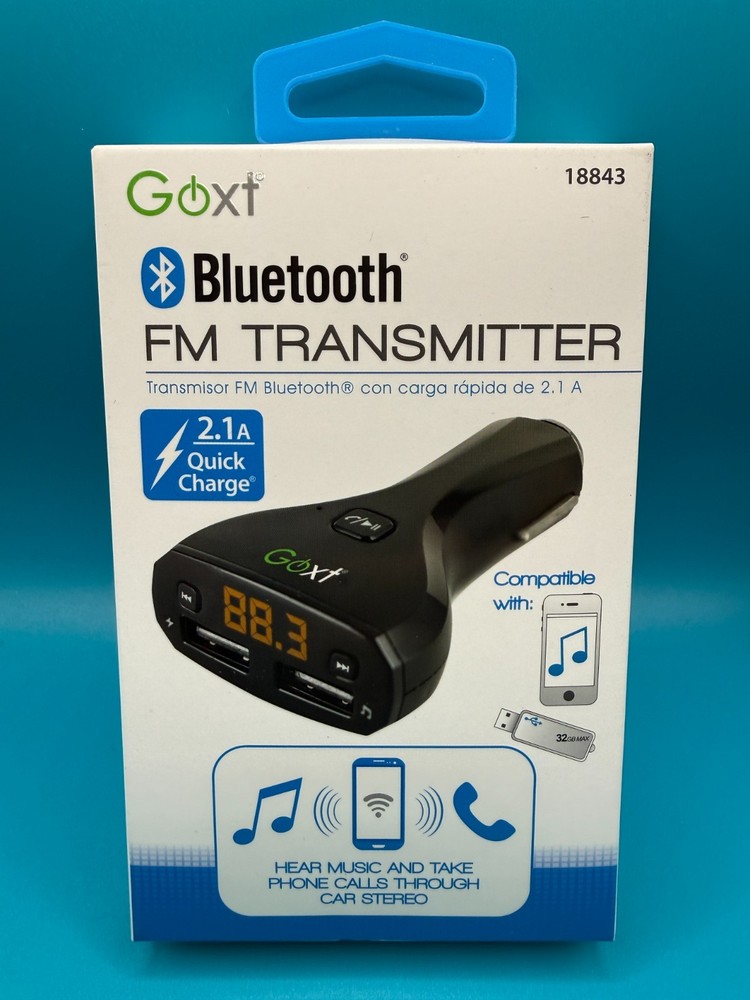 Direct Plug Bluetooth/fm Transmitter 18843 Small,  Brand New, Free Shipping