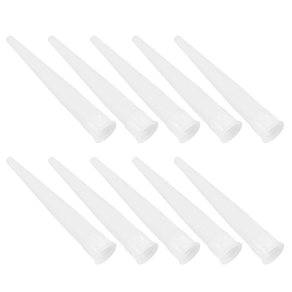 20 Pcs Reusable Caulking Nozzle Set Replaceable Plastic Ink Grip