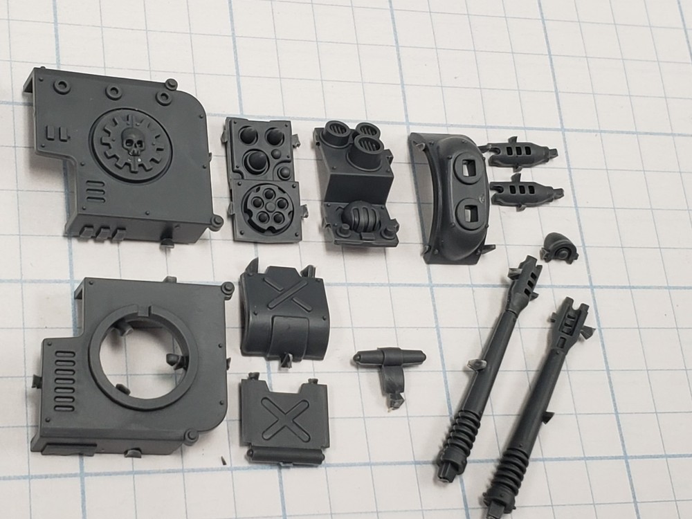 Warhammer 40k Adeptus Mechanicus Bits Onager Dunecrawler Icarus Array #16