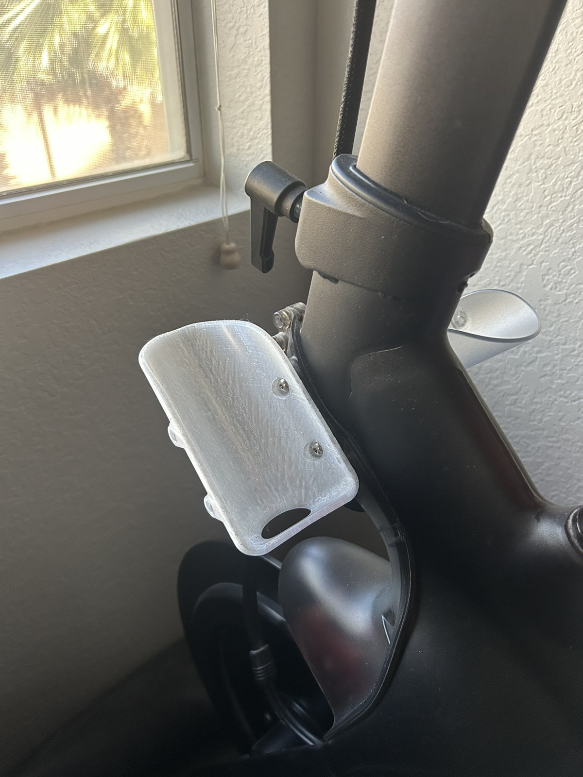 Peloton Water Bottle Holder, Original Size, Colorless Shiny PETG