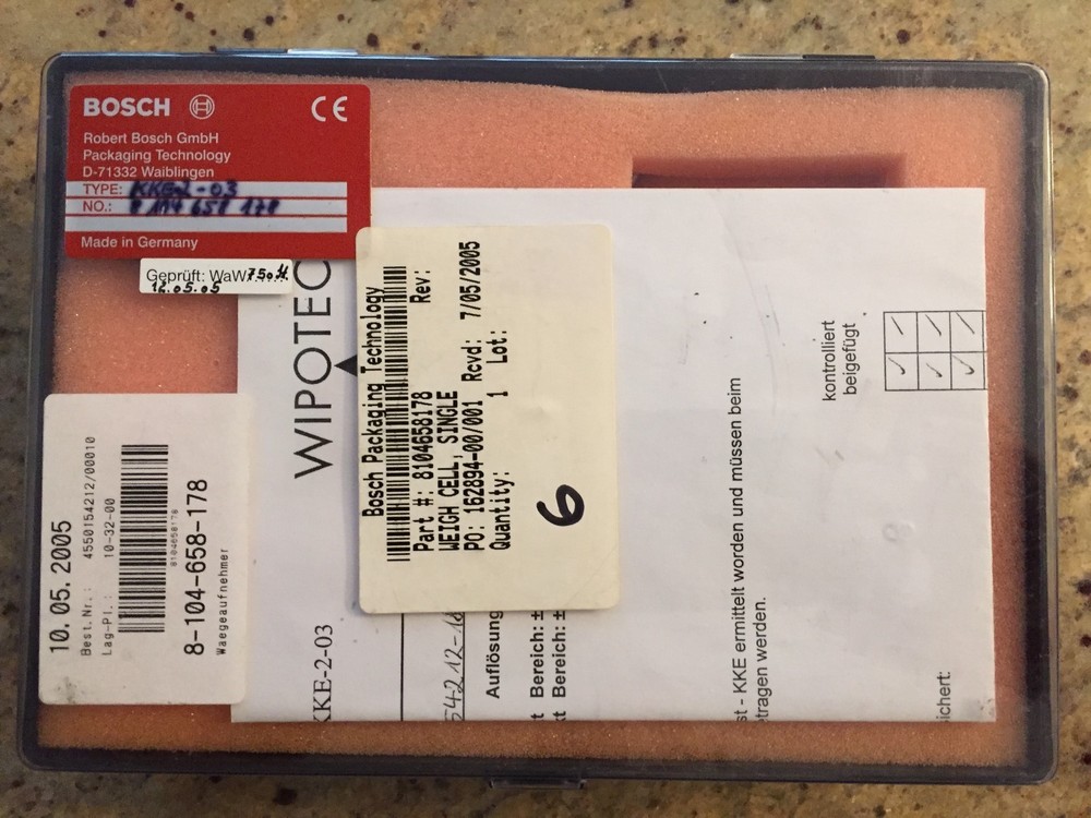 BOSCH KKE-2-03 LOAD CELL