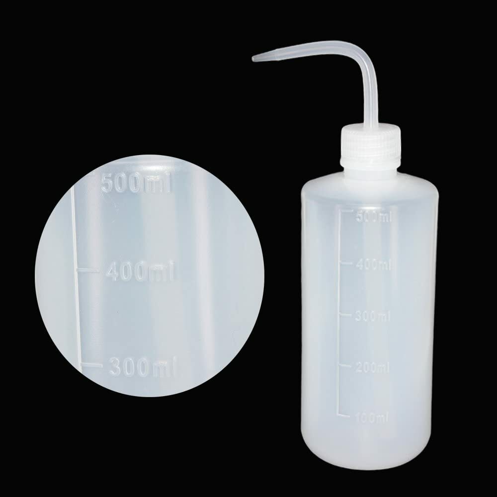 LDPE Clear Lab Safety Squirt Squeeze Bottle 150/250/500ml - Ships From Texas