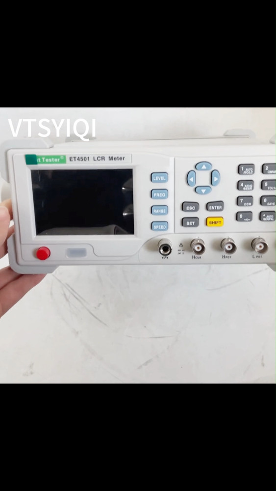 Benchtop LCR Meter 10-10KHz Component Measurement Data Recording Function