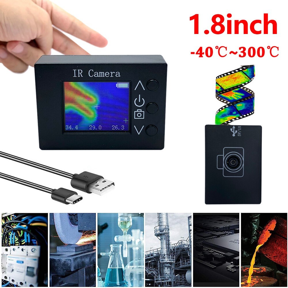 Infrared Thermal Imager Digital Camera Handheld Temperature Sensor -40℃-300℃