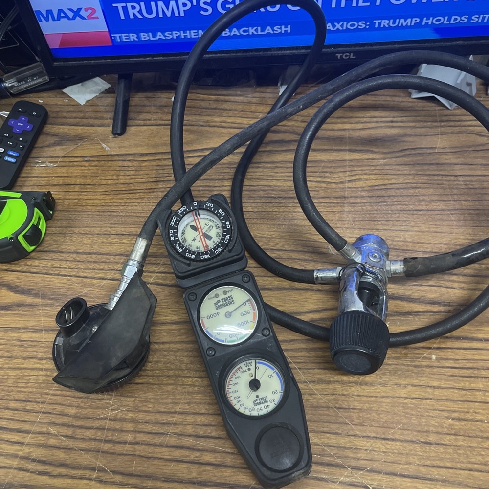 Sherwood Regulator Set for Scuba Diving (Untested)