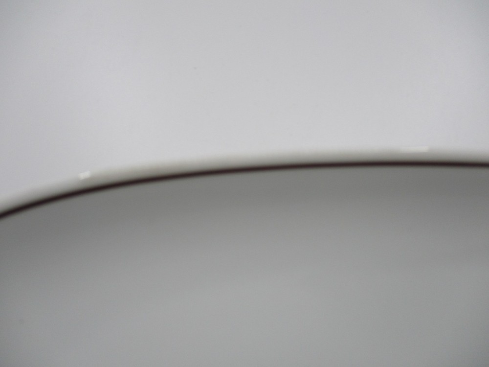 ARZBERG JAVA 4836 (Brown trim) PLATTER - 12 1/2" 1204C