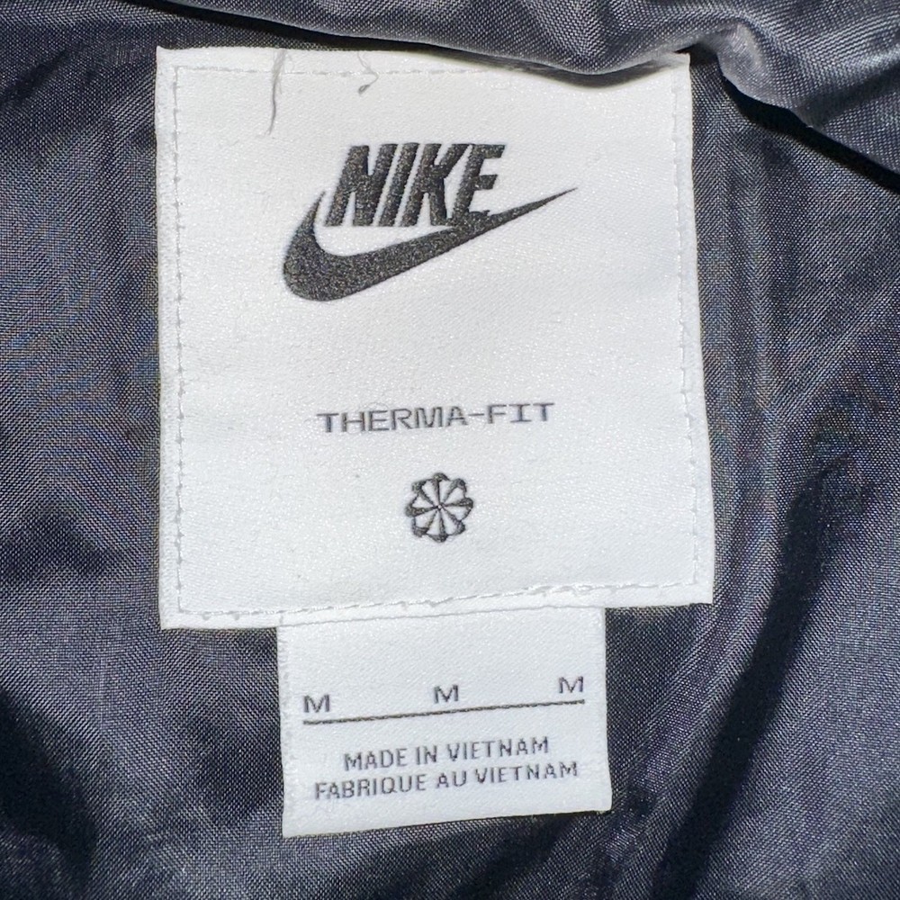 Nike Therma-FIT Pullover Anorak Jacket Men's Medium Black
