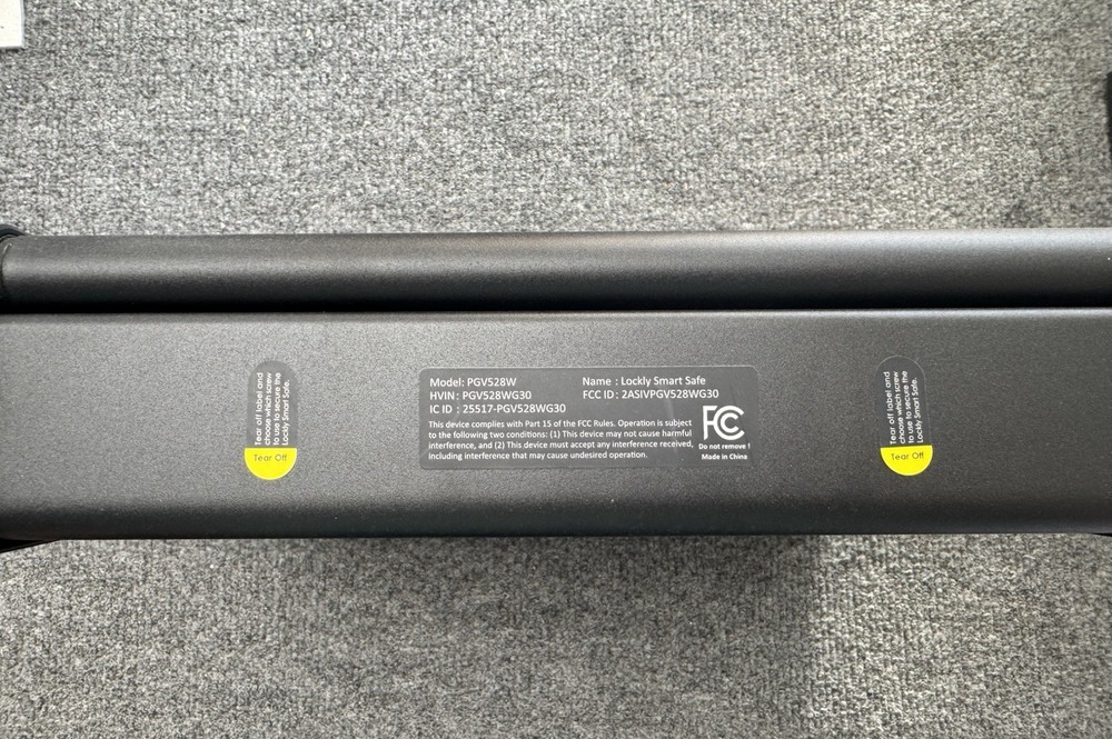 Lockly Smart Safe PGV528WMB