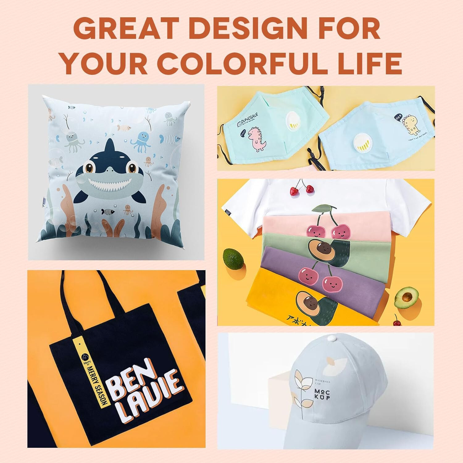 A-SUB Inkjet Printable Heat Transfer Paper 11x17 Iron-On Dark Fabric 10 Sheets