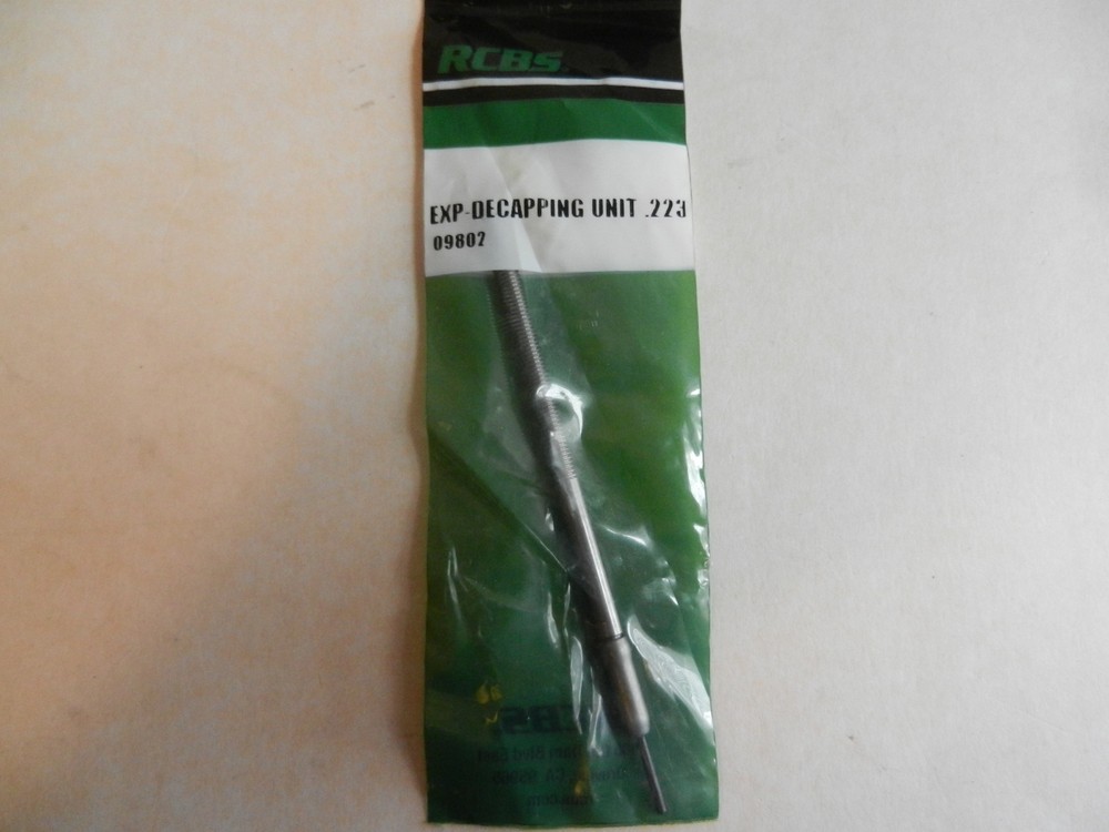 RCBS EXP-Decapping Unit;  Replacement Decapping Unit 223;  09802