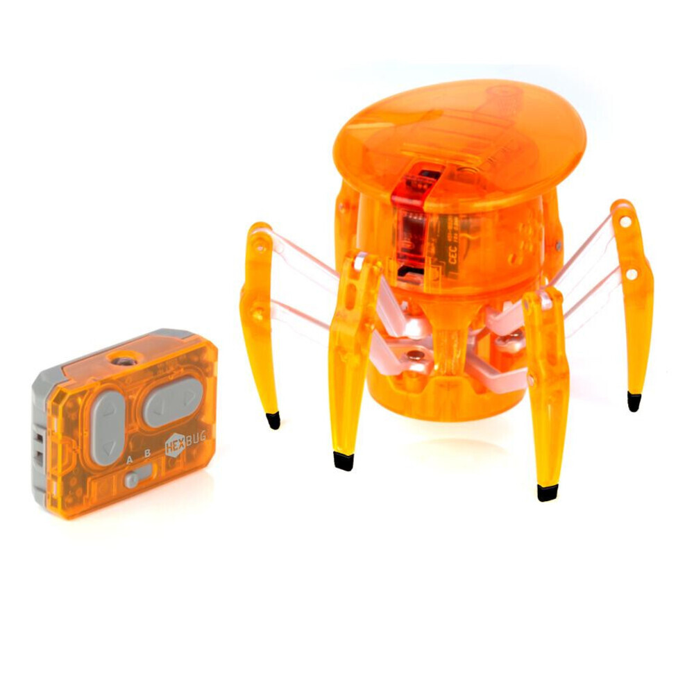 Hexbug Orange Spider Micro Robotic Creature Hex Bug