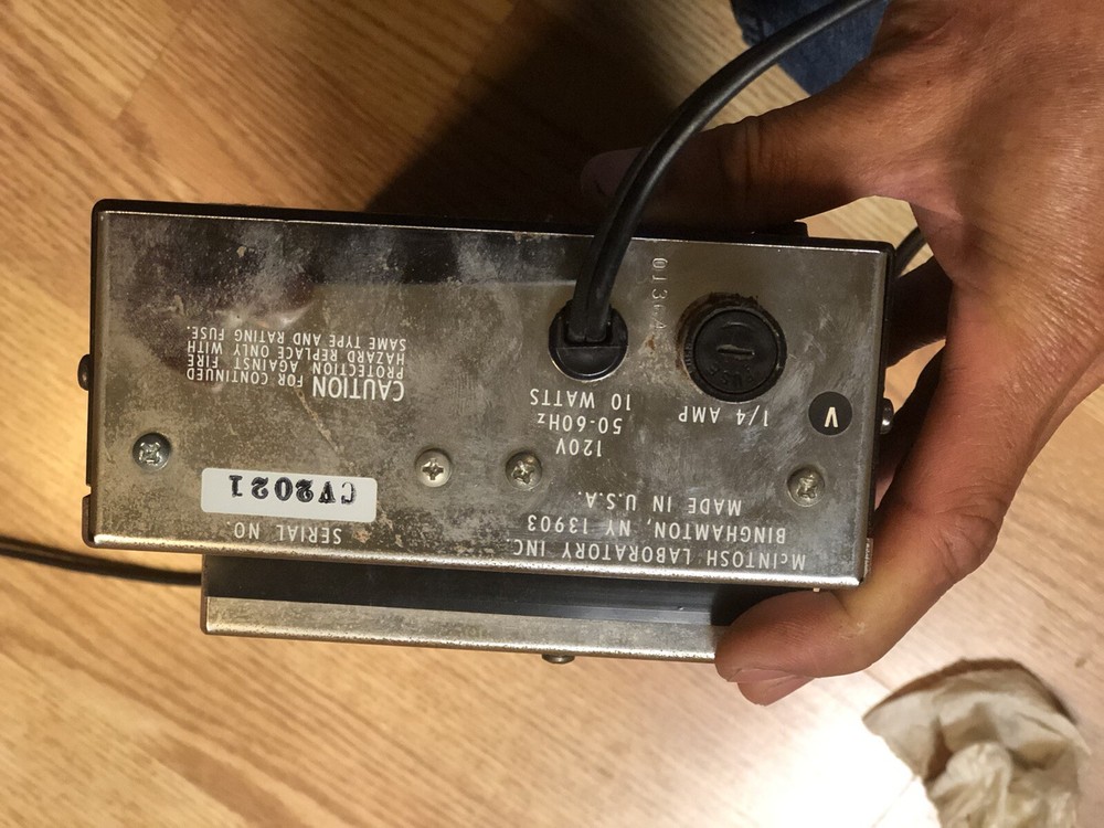 MCINTOSH MQ-107 ENVIRONMENTAL EQUALIZER