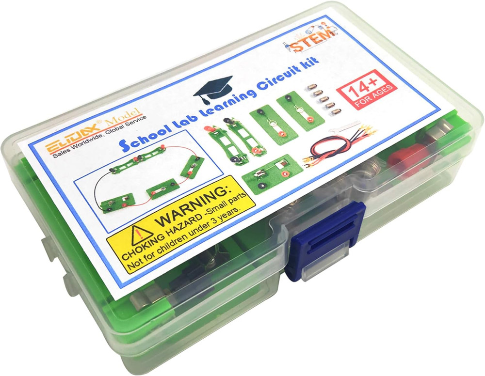 Physics Science Lab Learning Circuit kit,Electricity Experiment Set,Building ...