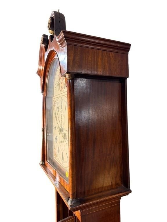 19thc WILLIAM McEWAN TALL CASE CLOCK