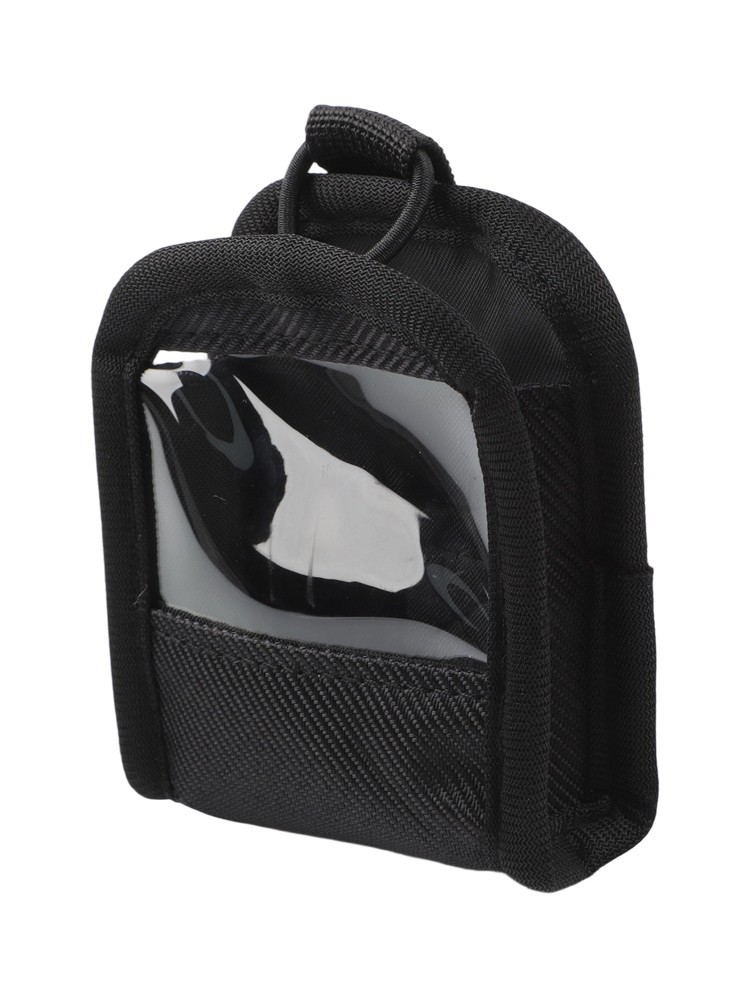 Portable Nylon Wireless Bodypack Transmitter Pouch with Transparent Front