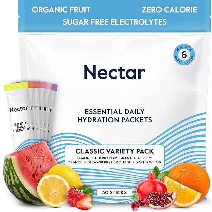 Nectar Hydration Packets - Electrolytes Powder Packets - (Variety 30 pack)