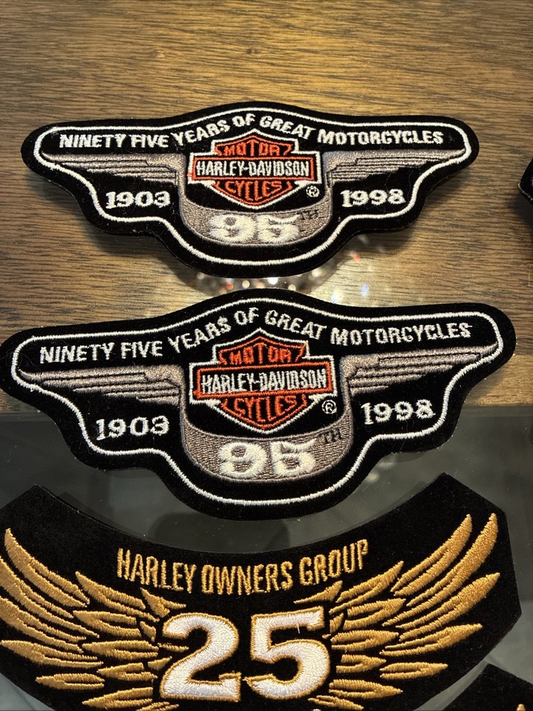 Harley Davidson Assorted Vintage Patches