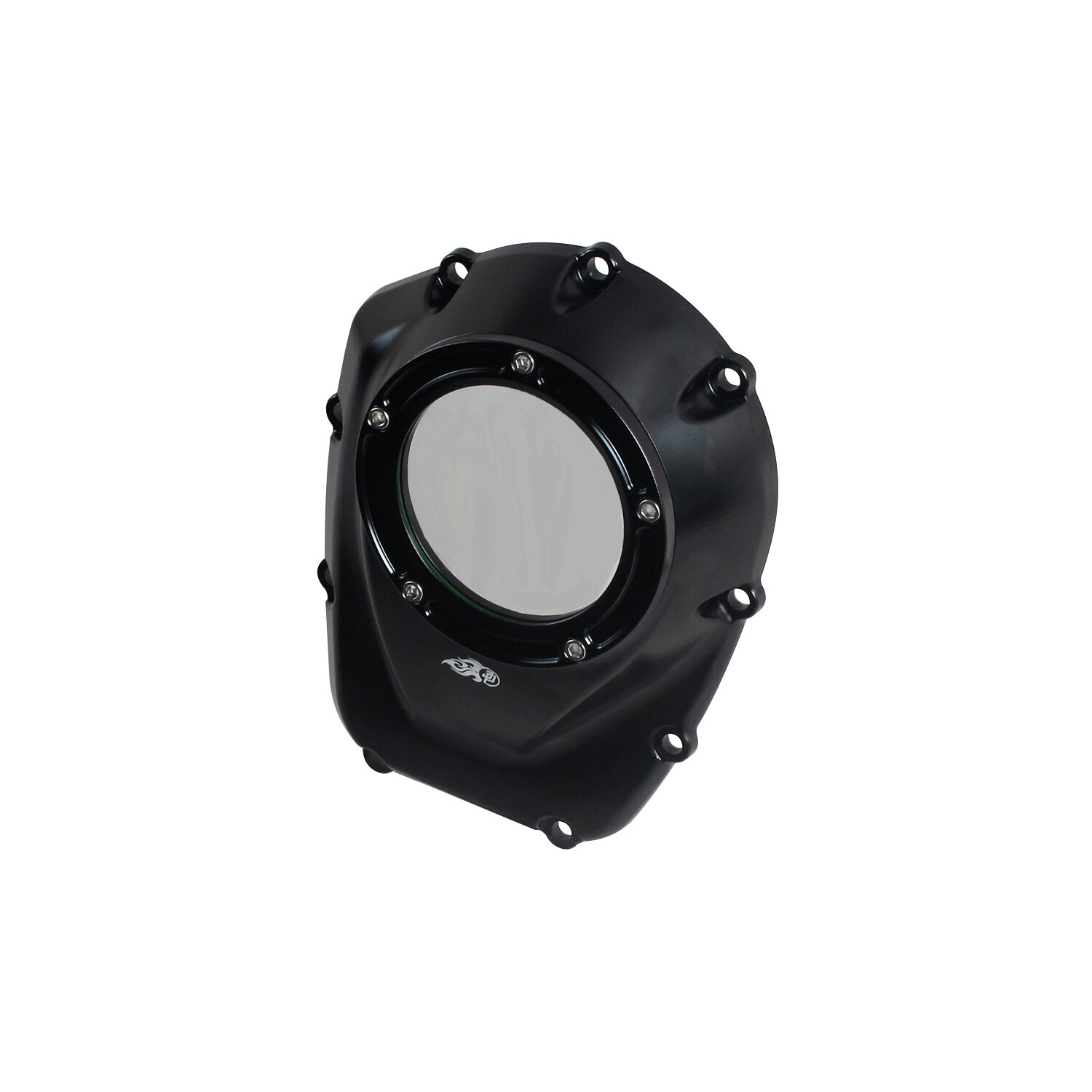 Black Transparent Camshaft Cover for Harley M8 Touring Road Street Glide 2017-23