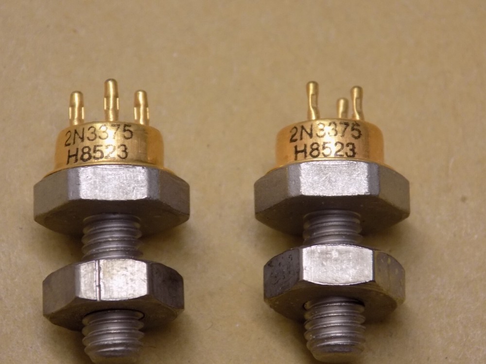1x 2N3375 PHILIPS TRANSISTOR NOS