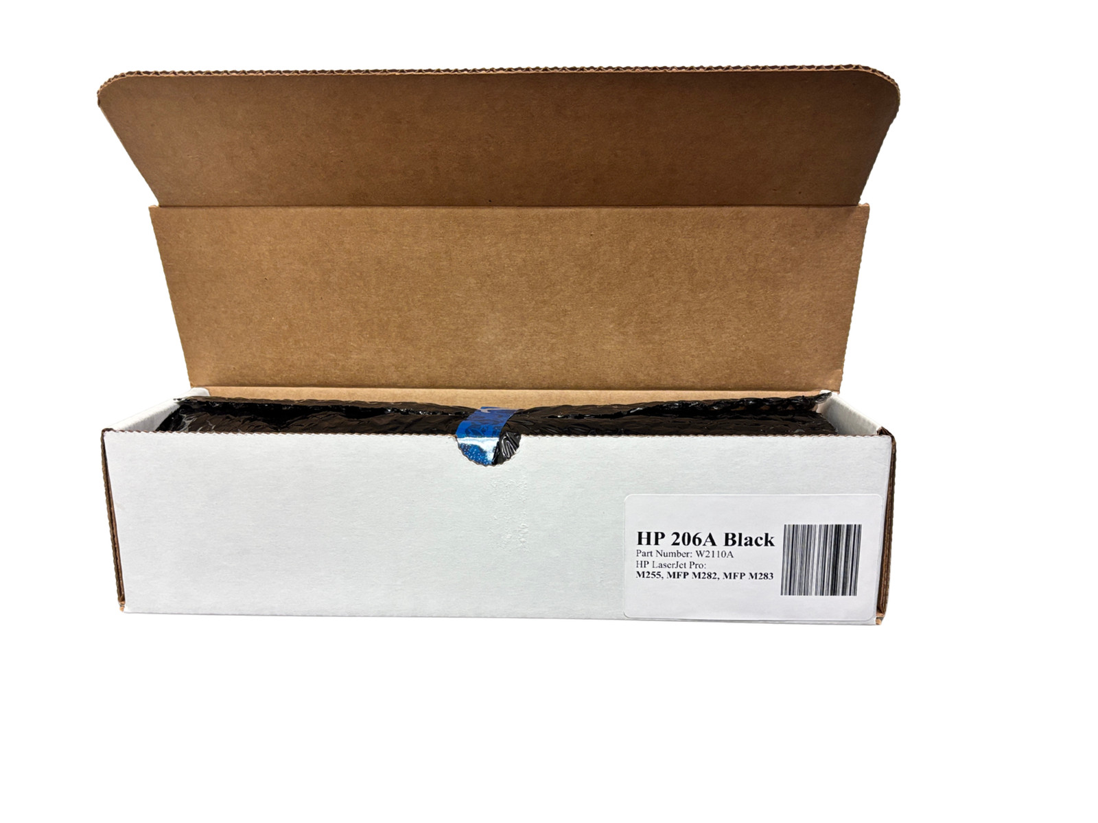 New Open Box HP 206A Black Original LaserJet Toner Cartridge, W2110A