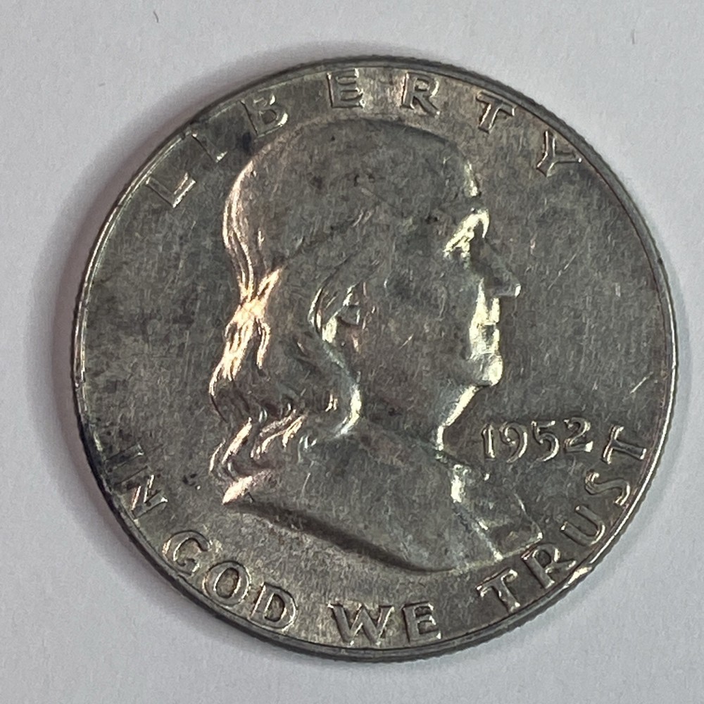 1952 50C Franklin Half Dollar- Nice Coin!