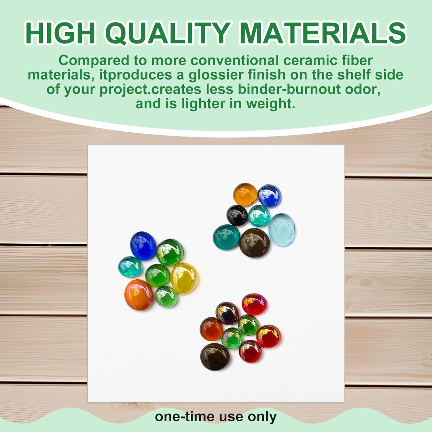 65 Ft X 20.5 Inch Thinfire Kiln Shelf Paper Roll - Ceramic Fiber Paper High Temp