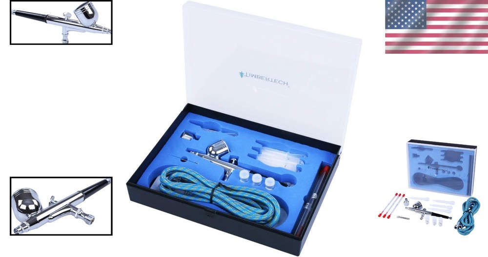 Compact Airbrush Set for Model Making & Varnishing