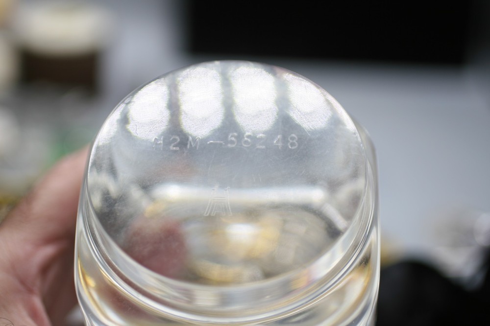CLEAR ACRYLIC JAR PROTOTYPE PAPERWEIGHT D1