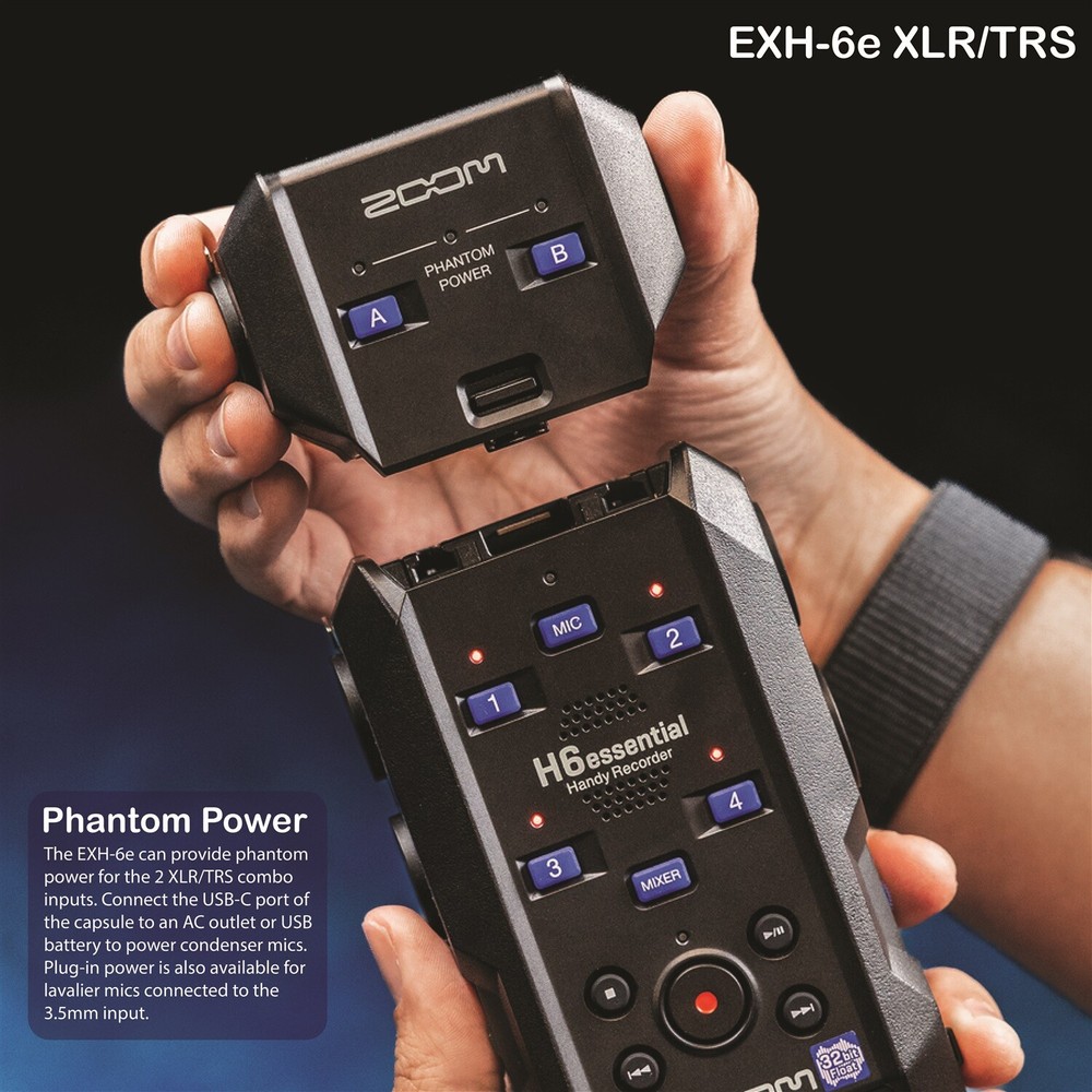 Zoom EXH-6e XLR/TRS Capsule Bundle