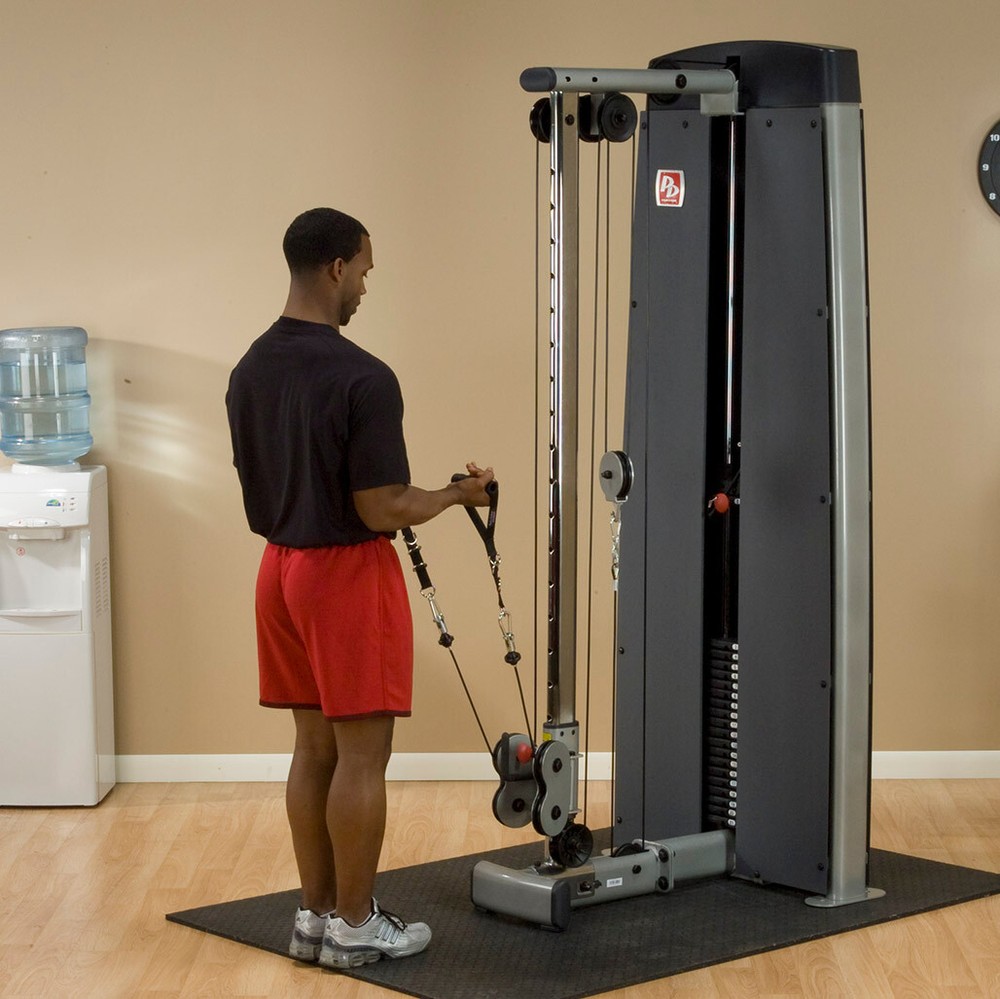Body-Solid ProDual Cable Column Machine with 210 lb. Stack