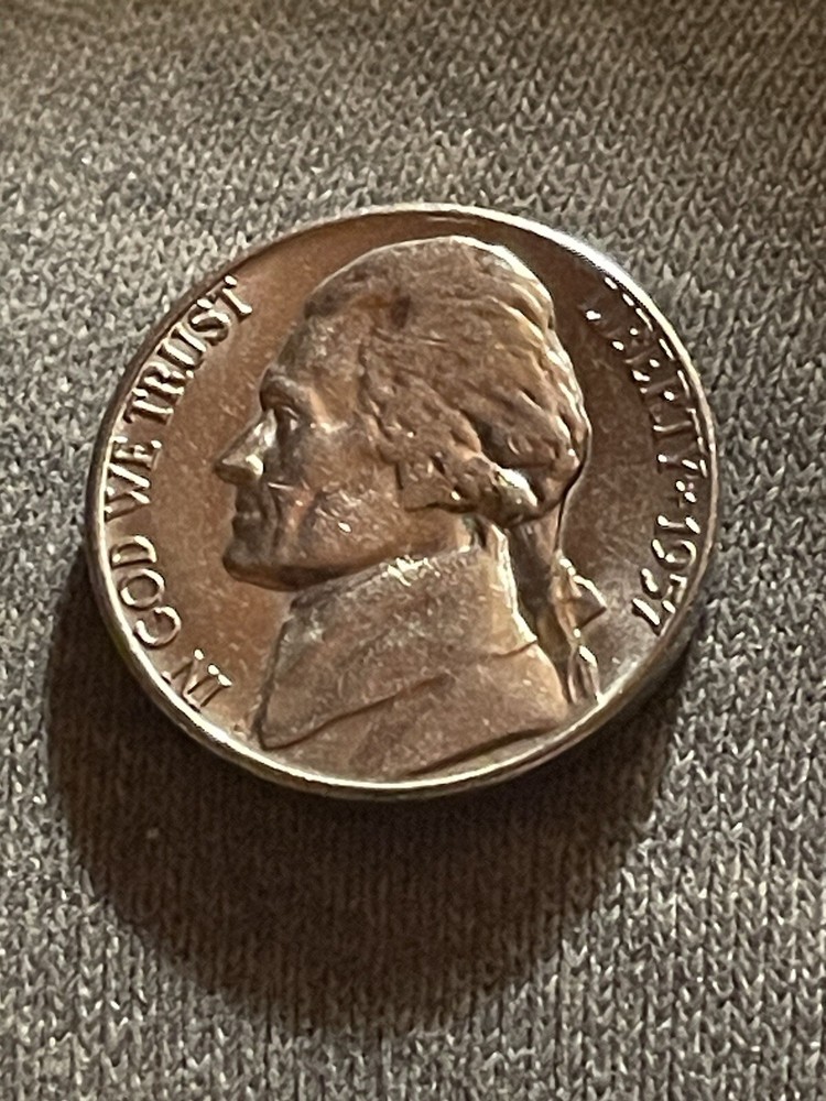 1957-D Jefferson Nickel #2