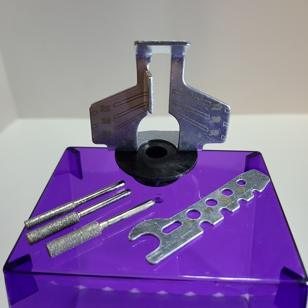 High Performance Rapid Chainsaw Sharpening Kit with Polishing Attachment.