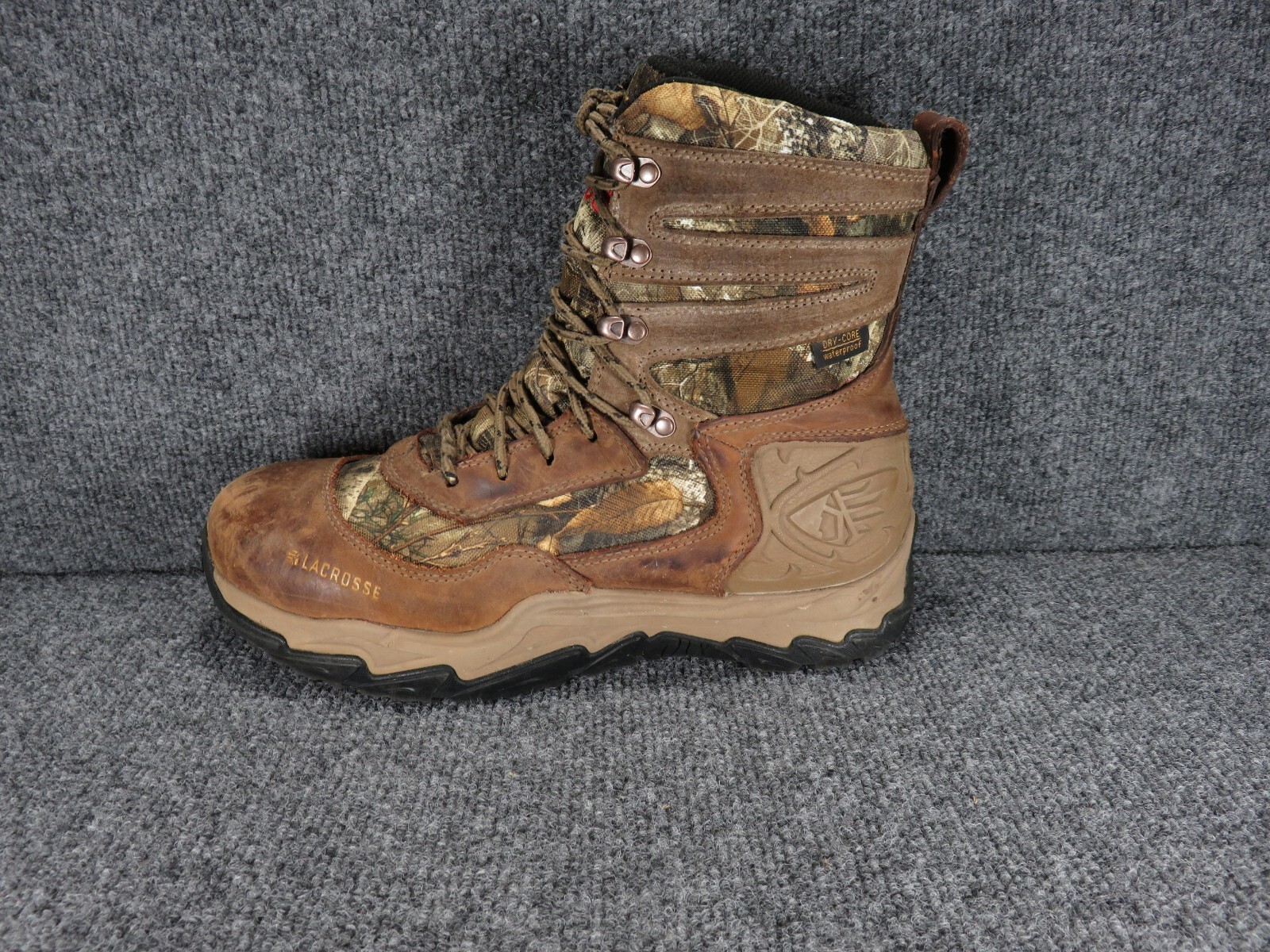 LACROSSE 8" Windrose RealTree Edge 600G Hunting Boots 513364 Women's Size 10